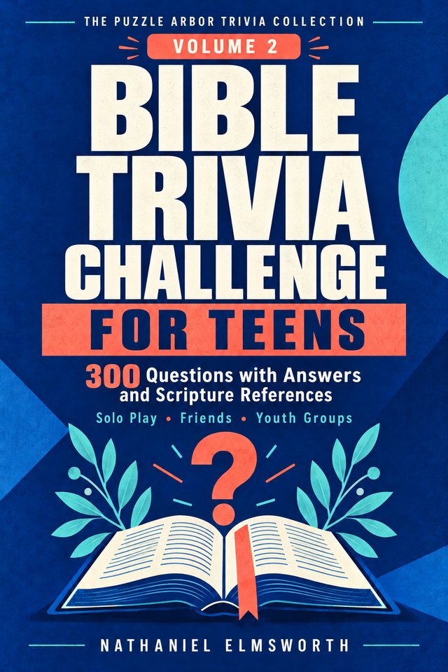 Cover of Bible Trivia Challenge for Teens, Volume 2