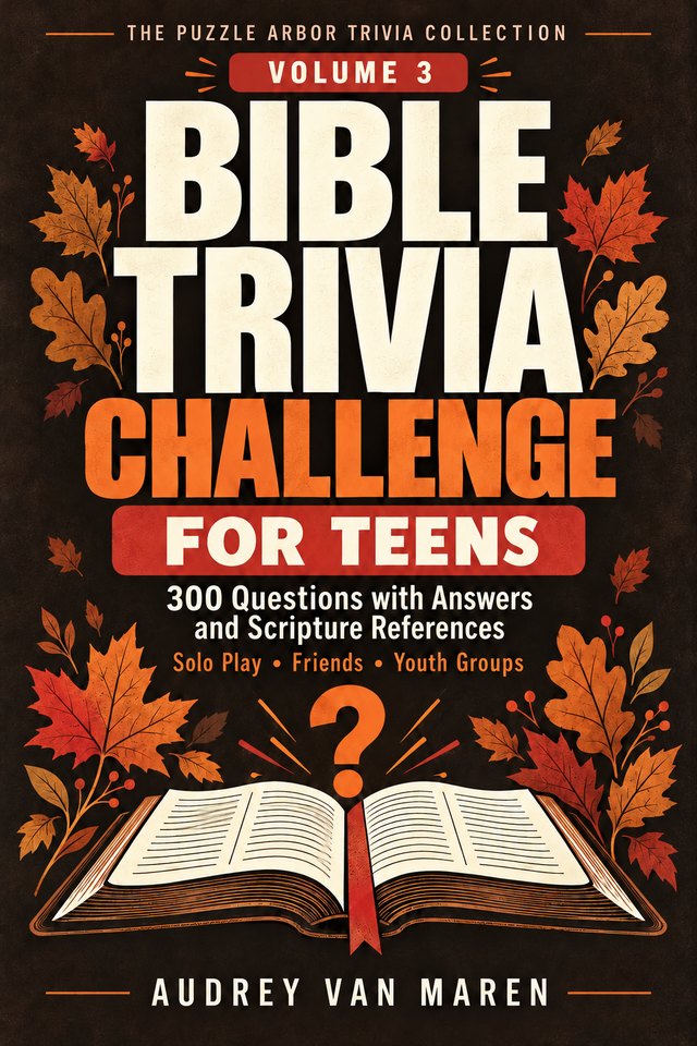 Cover of Bible Trivia Challenge for Teens, Volume 3