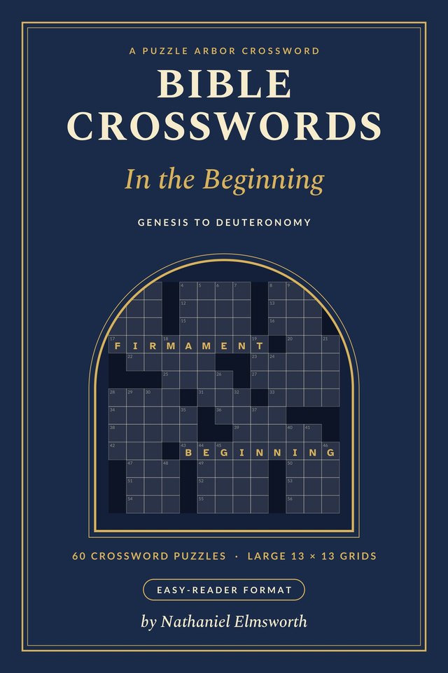 Cover of Bible Crosswords: In the Beginning