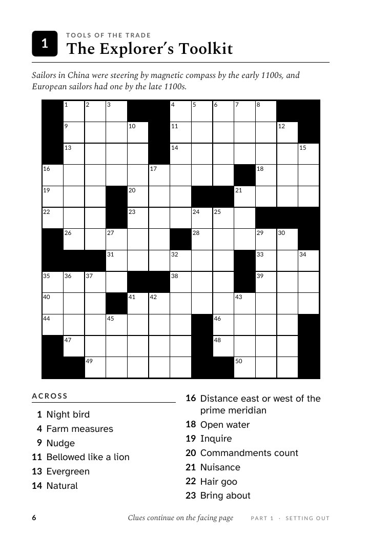 Puzzle 1: the grid
