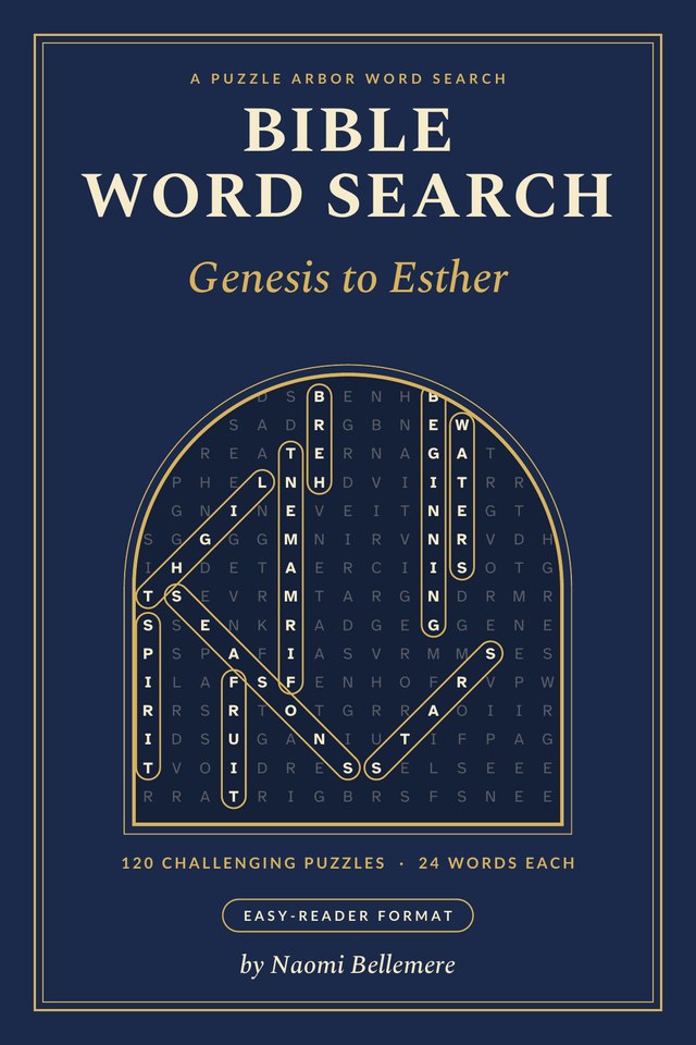 Cover of Bible Word Search: Genesis to Esther